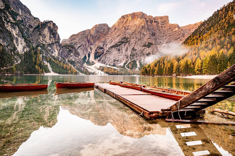 Prague Lake, Lago di Braies by Michael Blankennagel