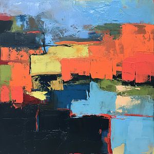 Abstrakt Bunt | Neon Grenze Erzählung