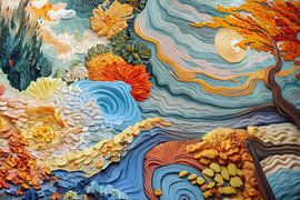 picturesque abstract autumn