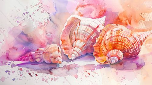 Pastel Zeegezichten