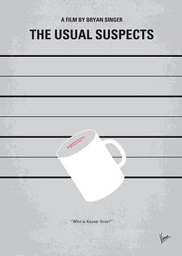 No095 My The usual suspects minimal movie poster