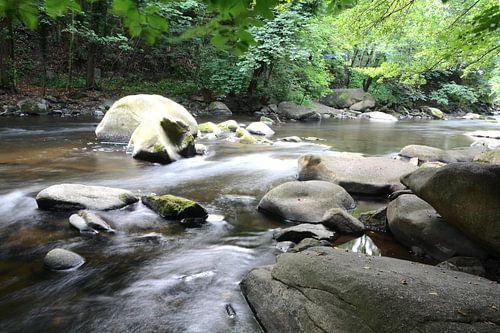 La rivière Bode près de Thale dans le Harz
