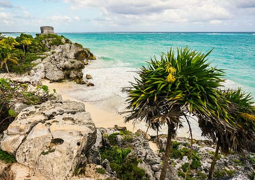 Maya-Ruinen von Tulum - Mexiko von Loris Photography