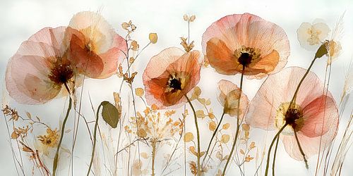 Delicate poppies in the light no. 4
