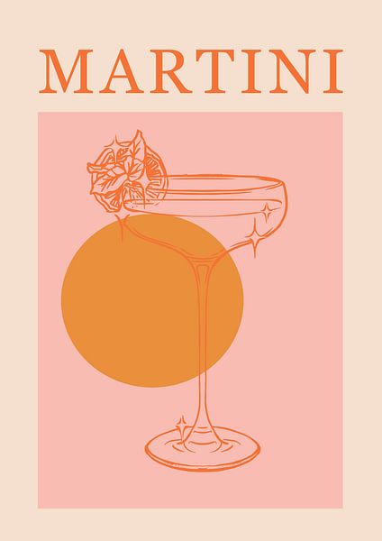 Martini Ratioiso von Grace Digital Art Co