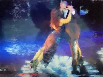 Argentine Tango (V) by Marianna Pobedimova
