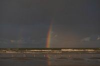 Rainbow on the coast