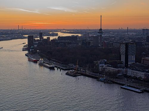 Skyline Rotterdam 10 von Jan Enthoven Fotografie