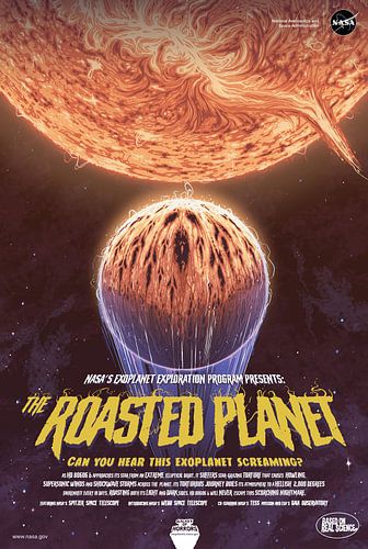 Der gebratene Planet Poster