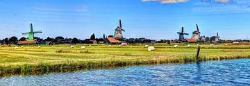 Zaanse Schans Zaandam Nederland van Hendrik-Jan Kornelis