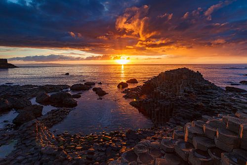 Gaint's Causeway in Ierland