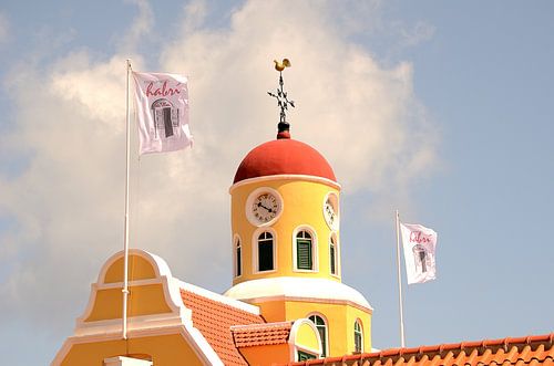 Torentje Fortkerk in Curaçao