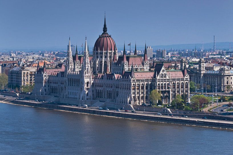 Parlament Budapest, Ungarn van Gunter Kirsch