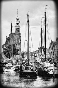 Hoorn Hafen Nord-Holland Niederlande