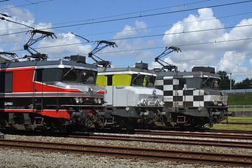 Line-up Captrain, Raillogix, HSL Logistik van Harold de Groot