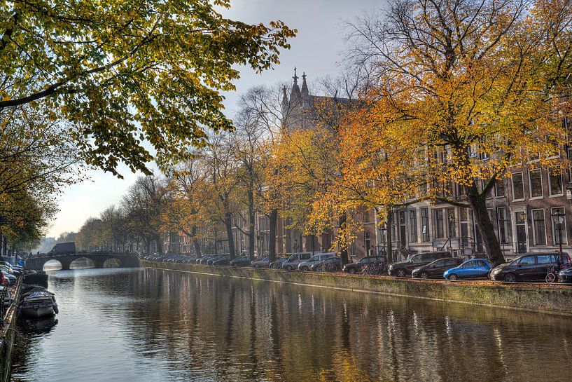 Herfst in Amsterdam von Jan Kranendonk