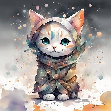 Chibi-kitten 1 van Johanna's Art