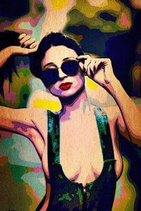 Groovy girl sur Gisela- Art for You