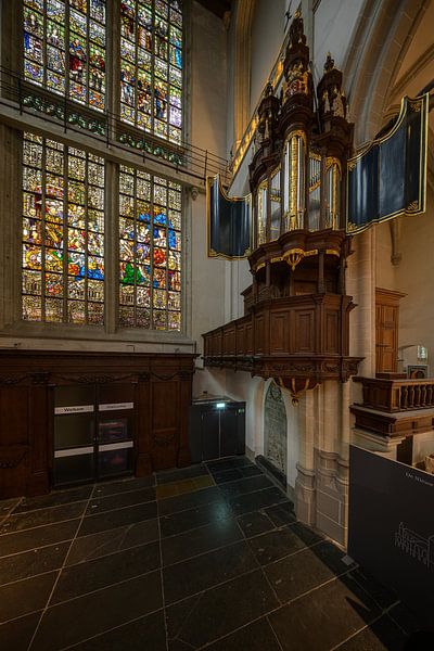 Het Transeptorgel in de Nieuwe kerk in Amsterdam van Peter Bartelings