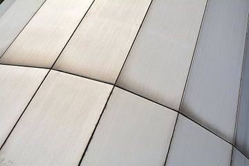 Gevel van aluminium panelen
