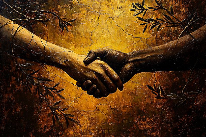 Hands in warm harmony by Imperial Art House