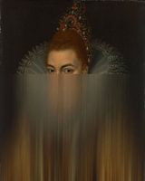 Porträt von Isabella Clara Eugenia mit modernem Einschlag