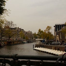 Amsterdamse gracht van Guido Veenstra