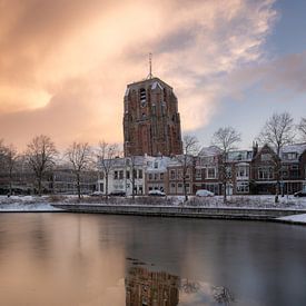 Oldehove bei Sonnenaufgang von Thea.Photo