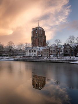Oldehove bei Sonnenaufgang von Thea.Photo