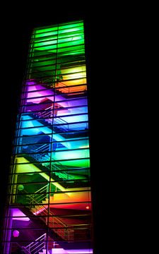 Regenboog trappenhuis