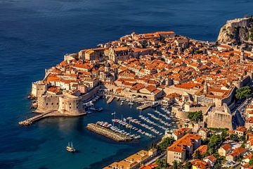 Vues de Dubrovnik, Croatie sur Adelheid Smitt