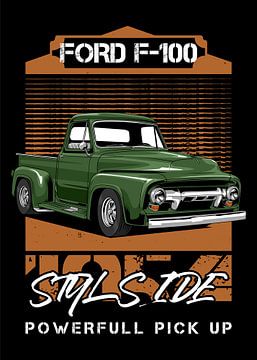 Ford F-100 Car by Adam Khabibi