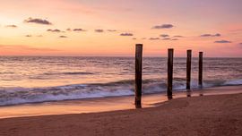 North Sea beach at Petten by Marga Vroom