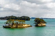 Eilandjes in de baai van Matsushima van Mickéle Godderis thumbnail
