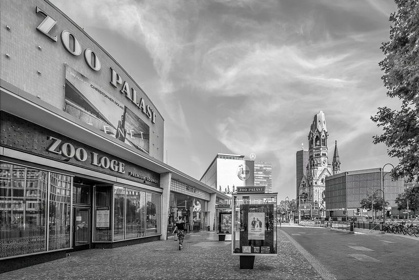 BERLIN City West at Hardenbergstrasse & Budapester Strasse | Monochrome by Melanie Viola