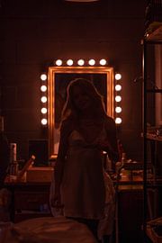 silhoutte lady glam rock style by Kaylee Verschure