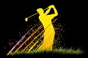 Dynamischer Golfschwung