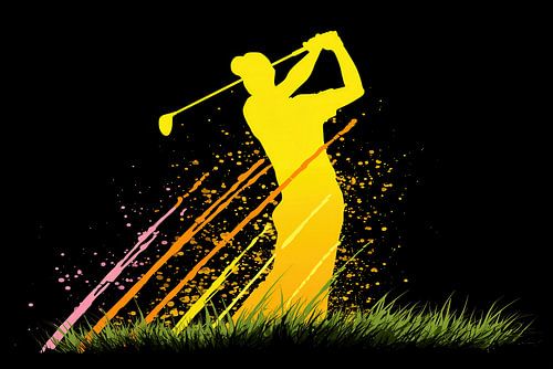 Dynamic golf swing by Frank Heinz