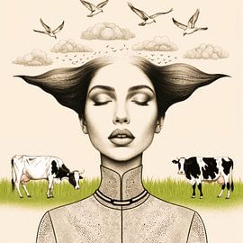 Over the moon - in de wolken van Ellen Novara-da Lima