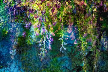 Wisteria * inspired by the painting of Claude Monet by Paula van den Akker