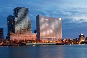 Skyline von Rotterdam von Dieter Twenhoven