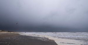 Le kitesurf avant la tempête