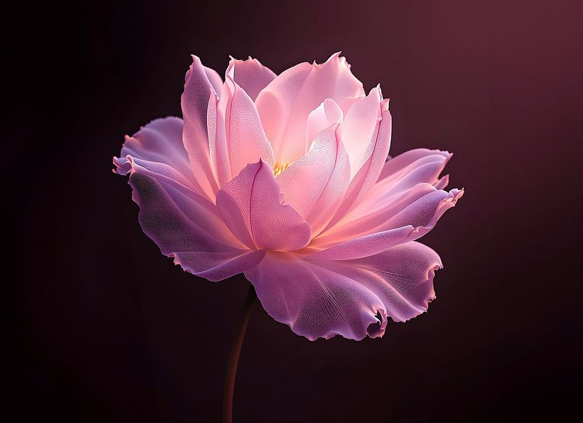 Pink lotus flower by Eye on You