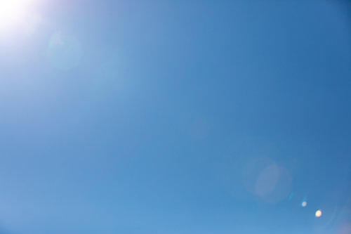 Zonlicht in de middag