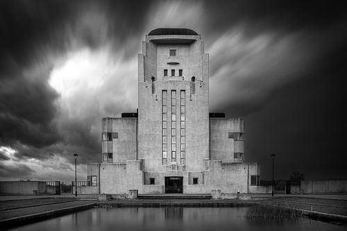 Radio Kootwijk (zwart-wit) van Evert Jan Luchies