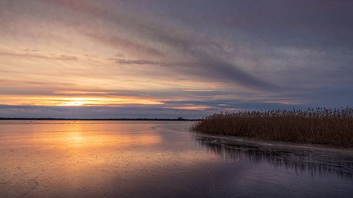 Winters Zuidlaardermeer
