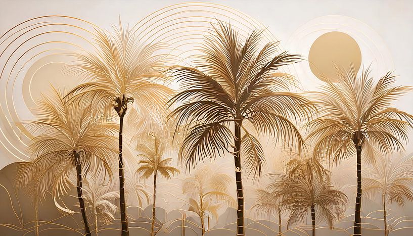 Palmenhain von Martine Affre Eisenlohr