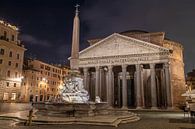Rome - the Pantheon by night by t.ART thumbnail