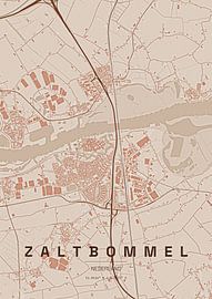 Stadtplan von Zaltbommel von Stef van Campen