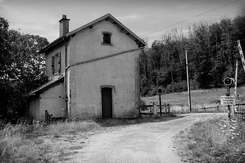 Dans une petite gare française